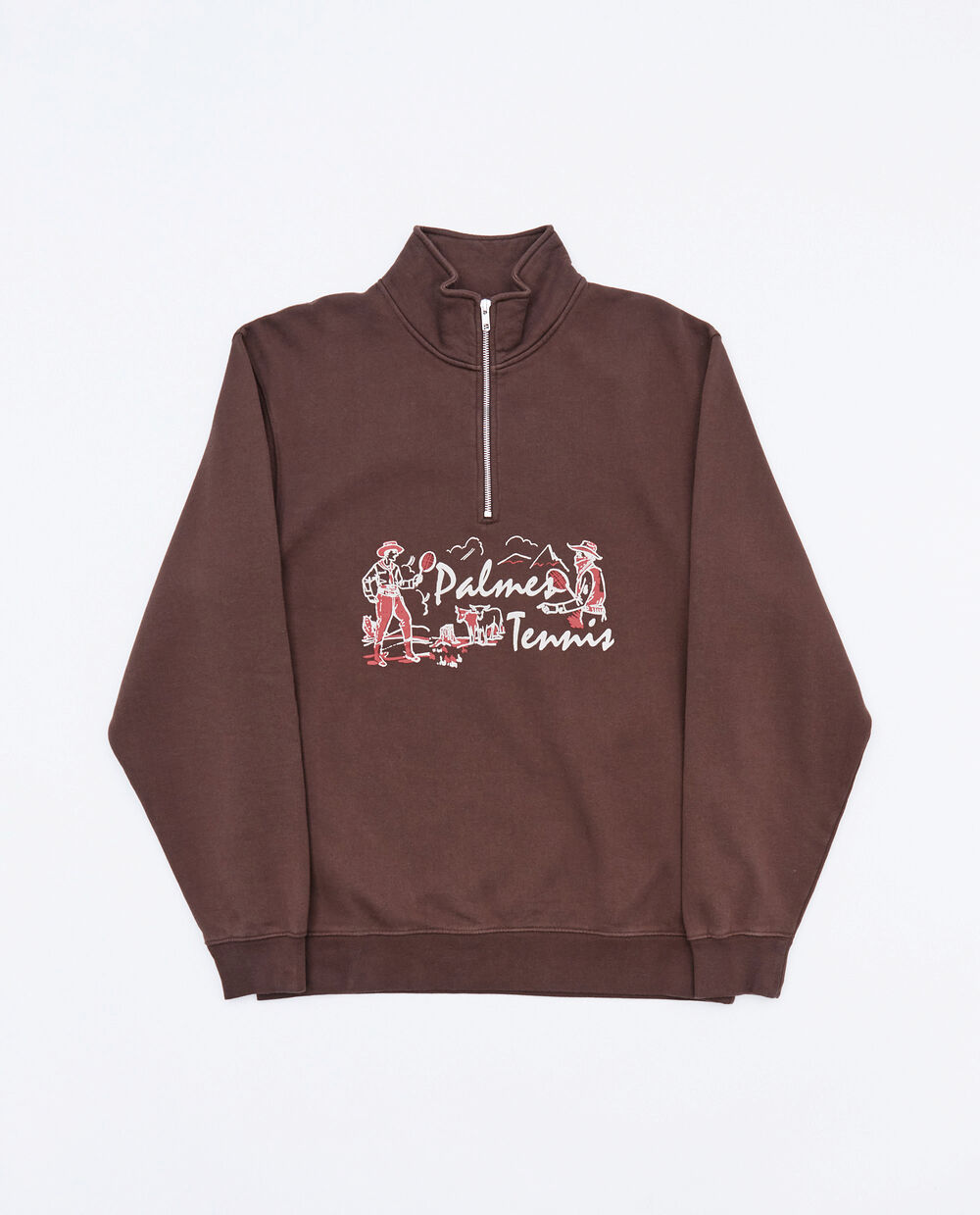 PALMES DUSTUP ZIP SWEATSHIRT