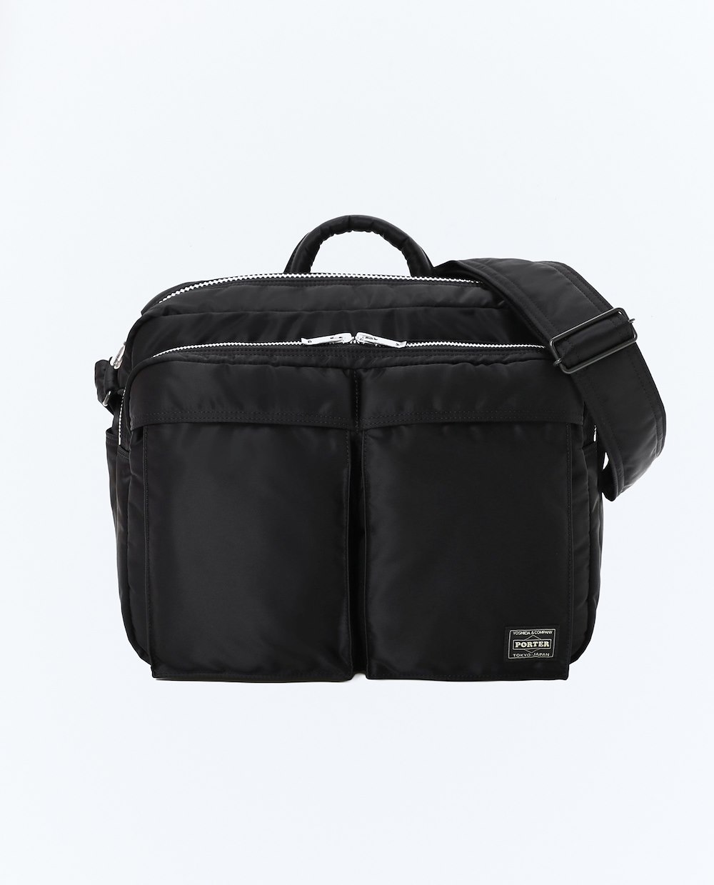 PORTER-YOSHIDA & CO TANKER SLING BAG W ZIP