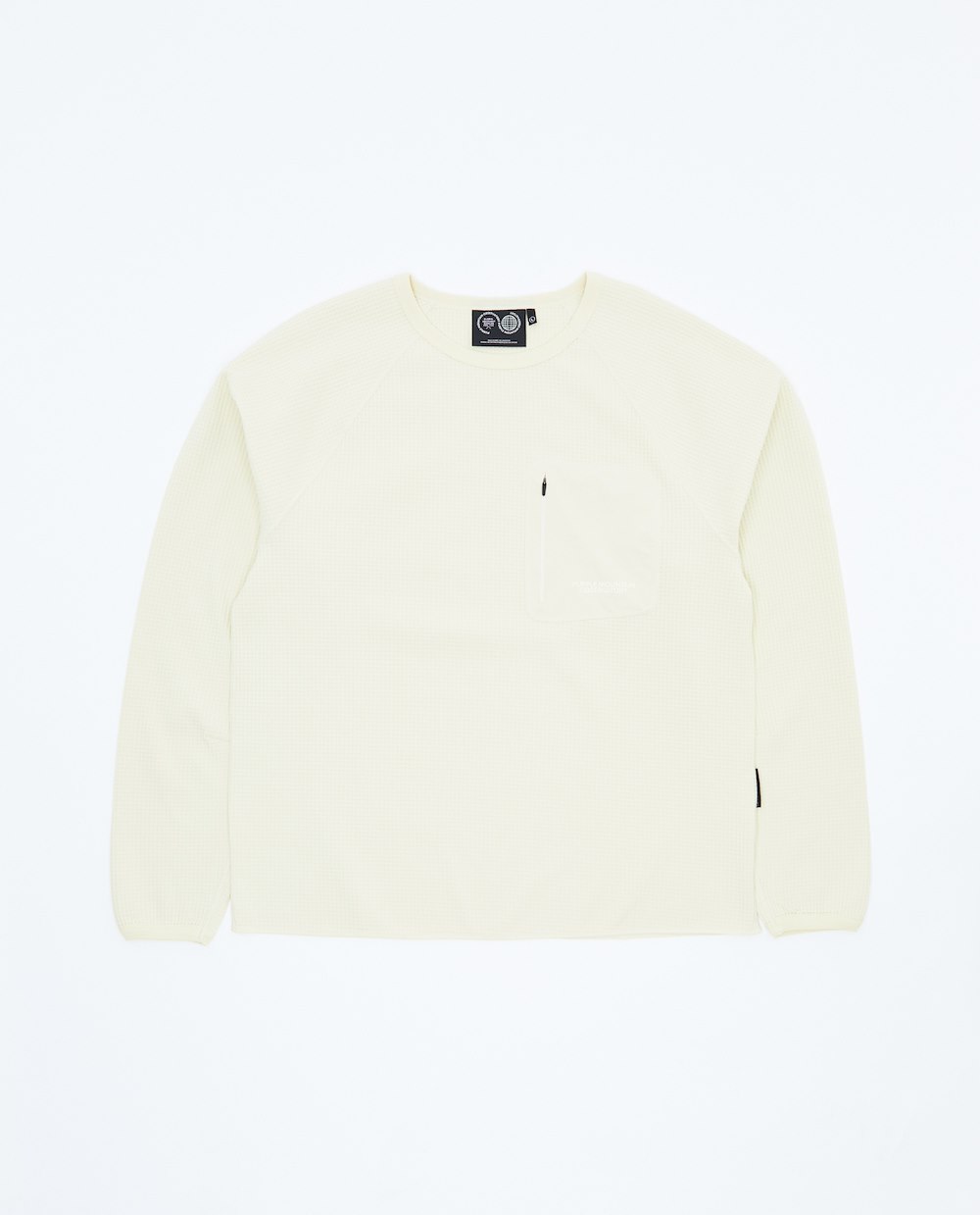 PURPLE MOUNTAIN OBSERVATORY WAFFLE LS TEE