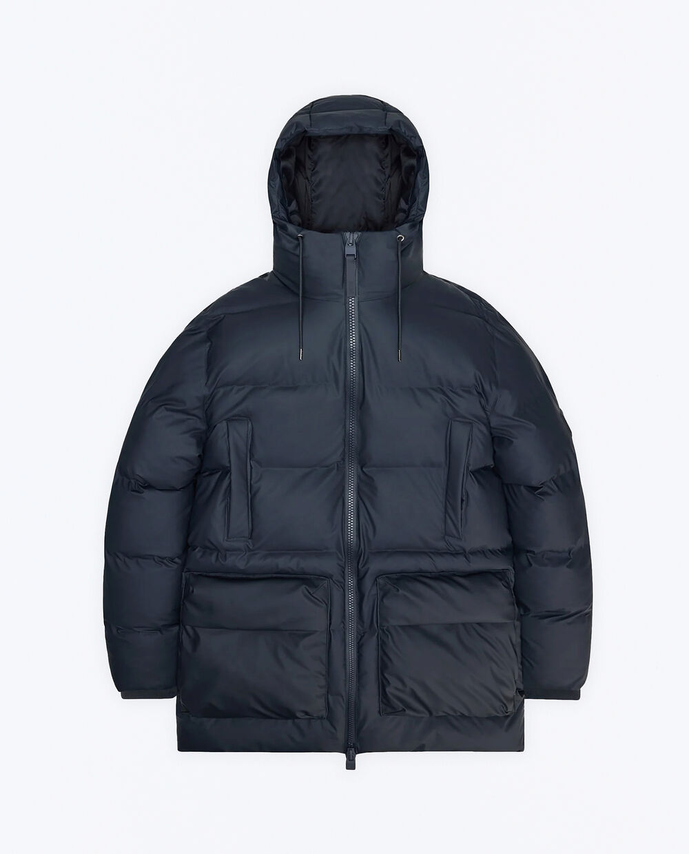 RAINS ALTA LONG PUFFER CARGO JACKET