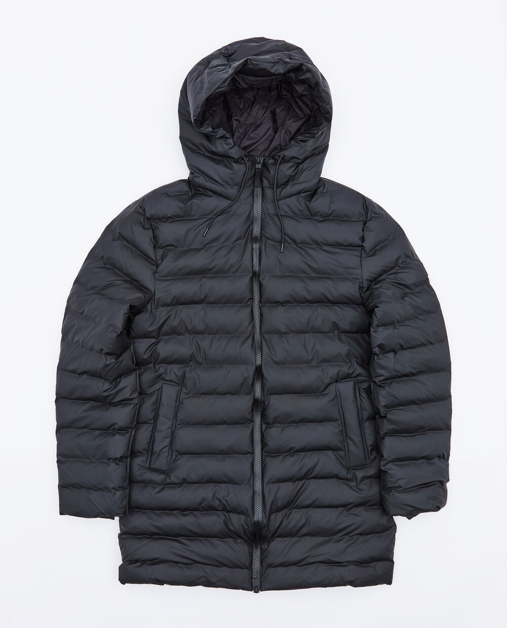 RAINS LOHJA LONG PUFFER JACKET W3T3