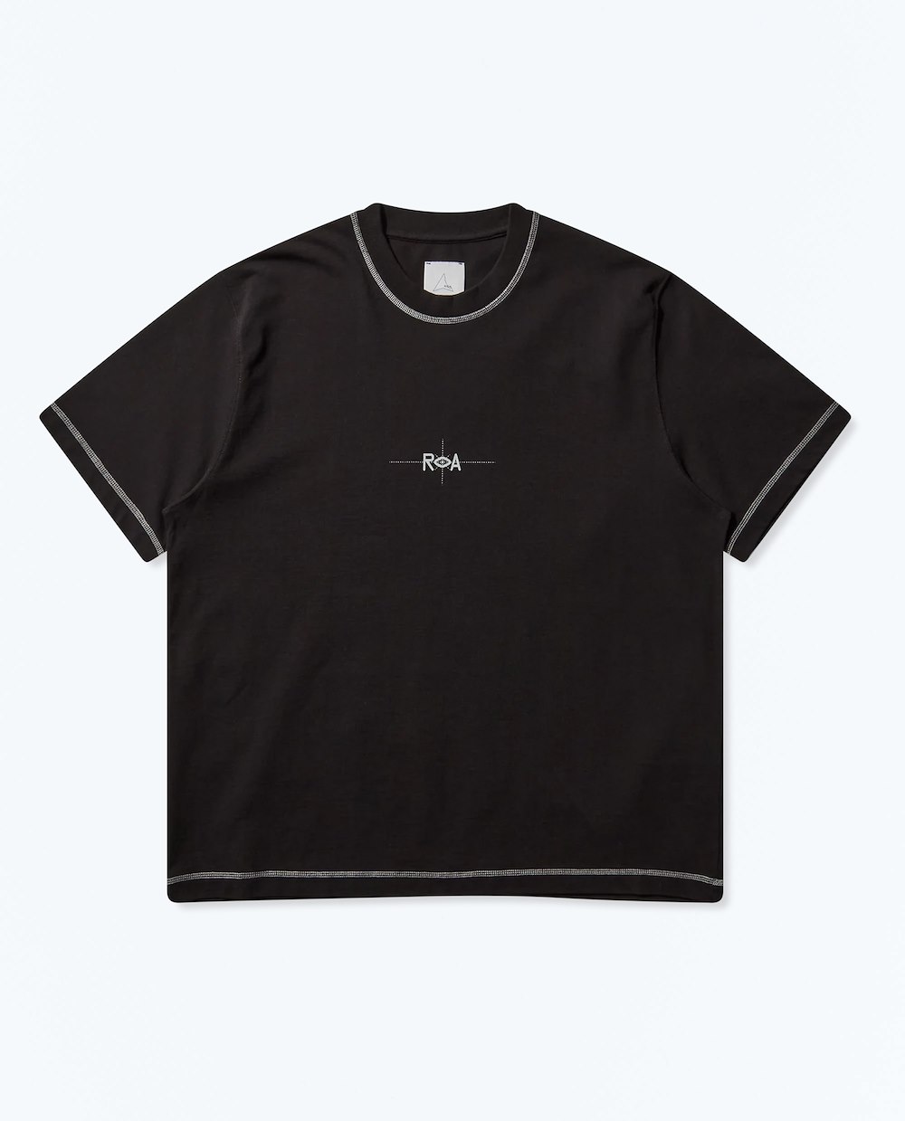 ROA INFO STITCH ORGANIC T SHIRT