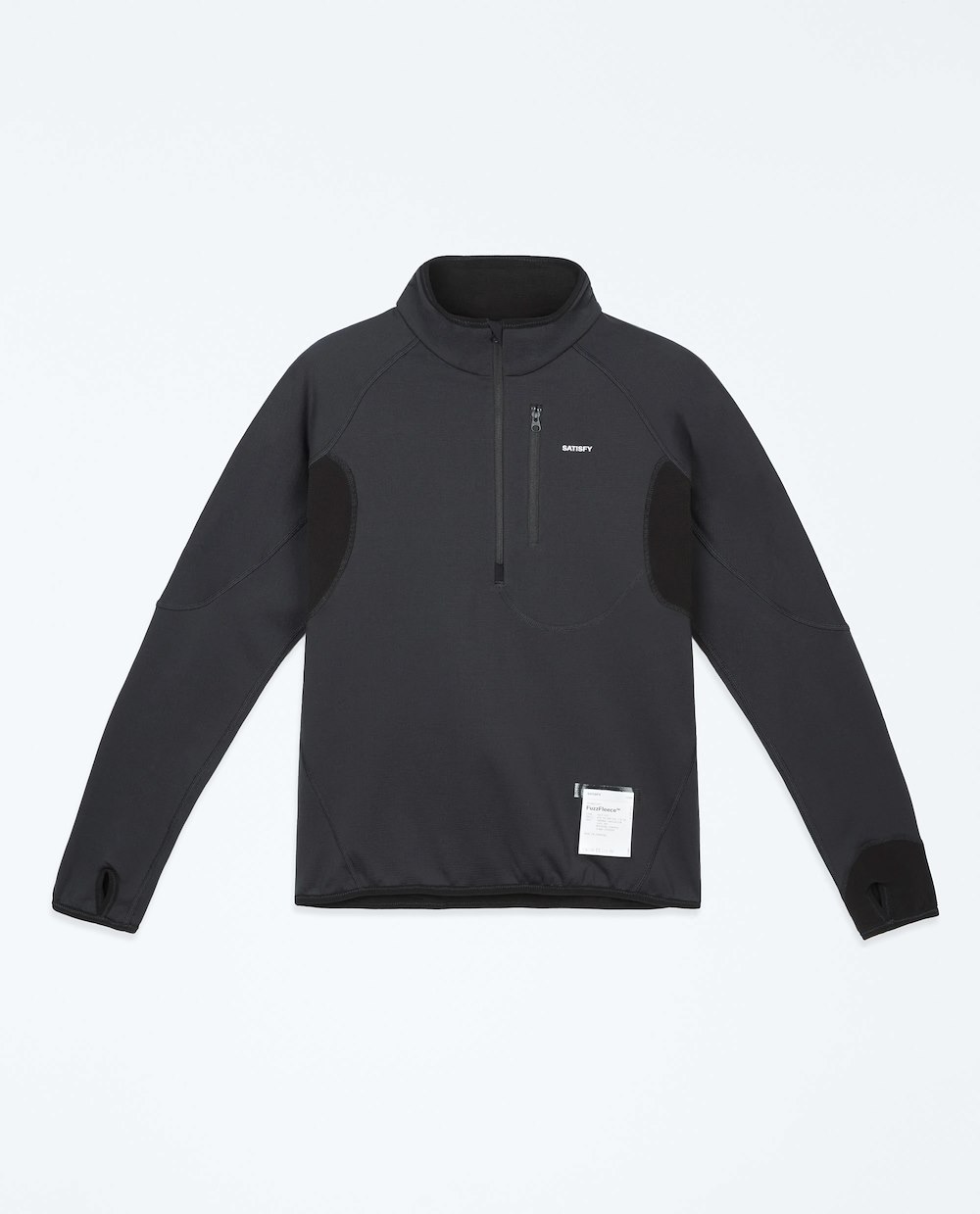 SATISFY FUZZFLEECE GRID HALF-ZIP
