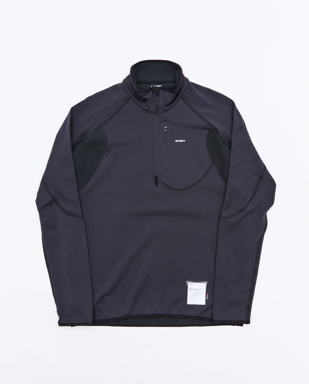 SATISFY GHOSTFLEECE HALF-ZIP