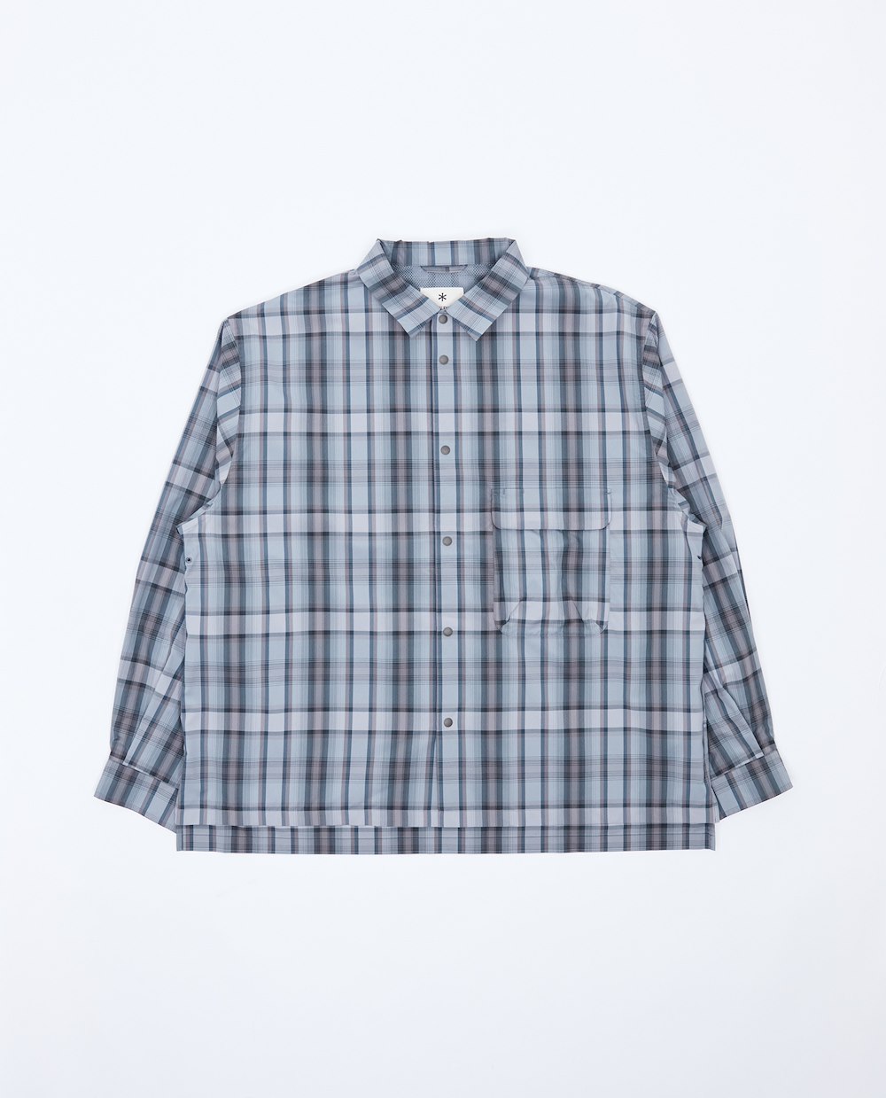 SNOW PEAK FADE CHECK BREEZY SHIRT