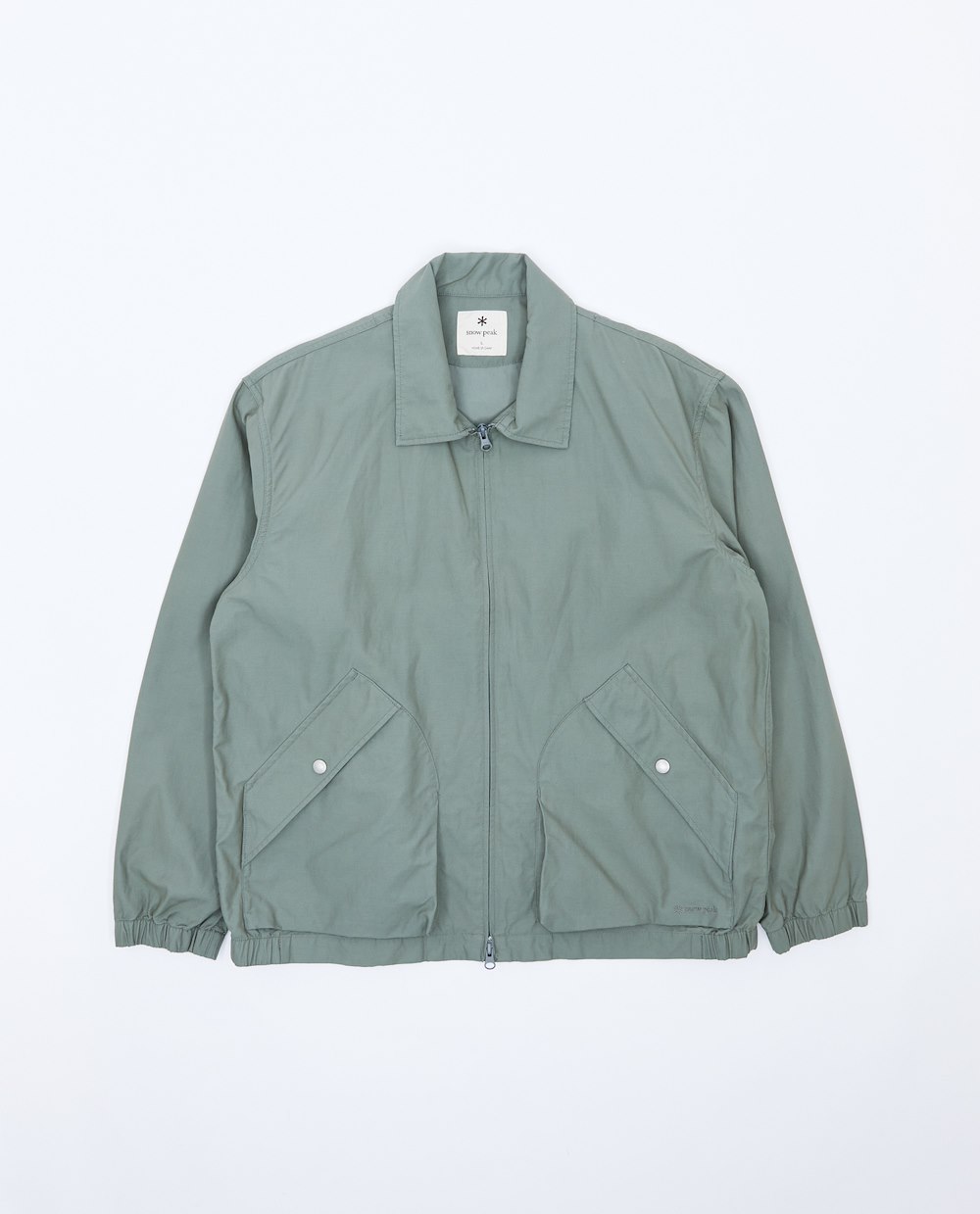 SNOW PEAK LIGHT DOBBY CLOTH HARRINGTON JACKET