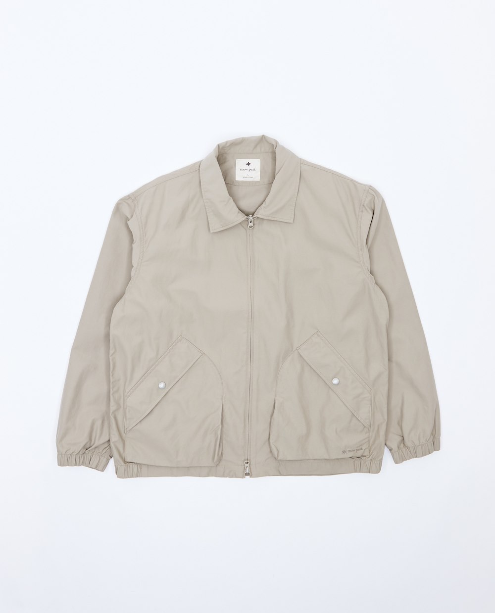 SNOW PEAK LIGHT DOBBY CLOTH HARRINGTON JACKET