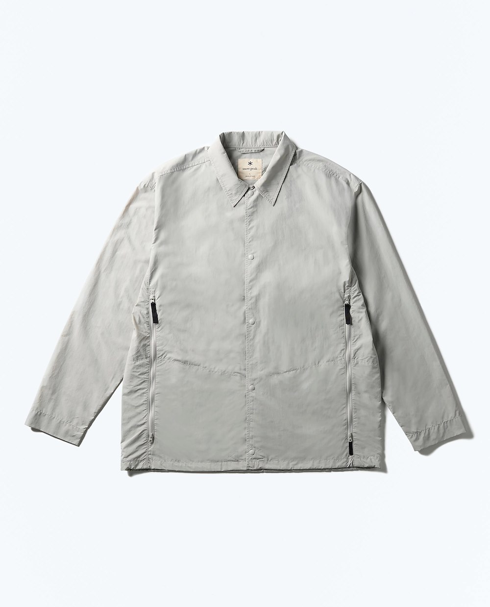 SNOW PEAK NYLON TUSSAH UTILITY STORAGE SHIRT