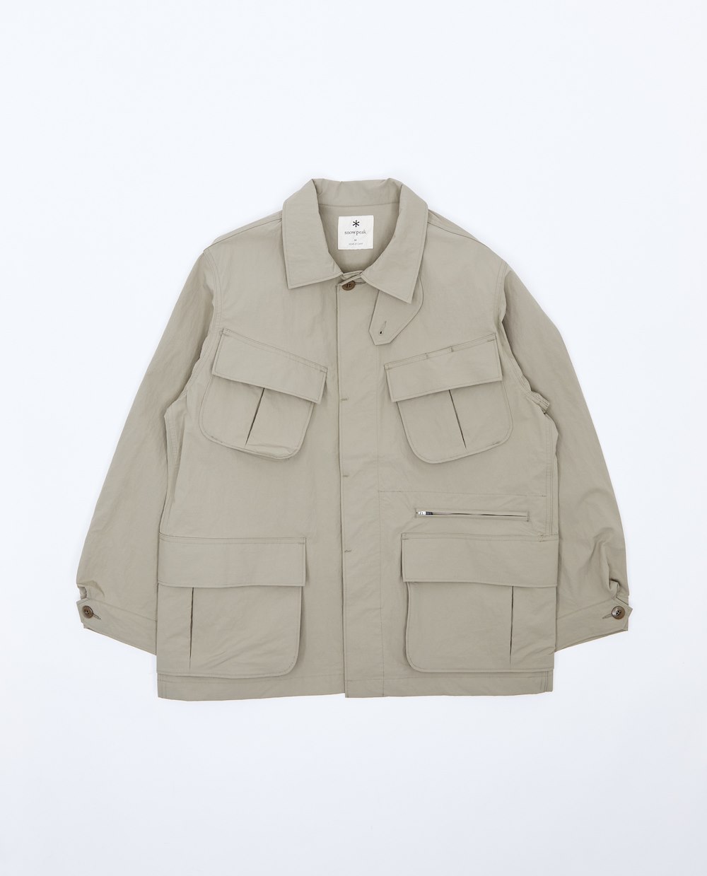 SNOW PEAK NYLON WASHER JACKET