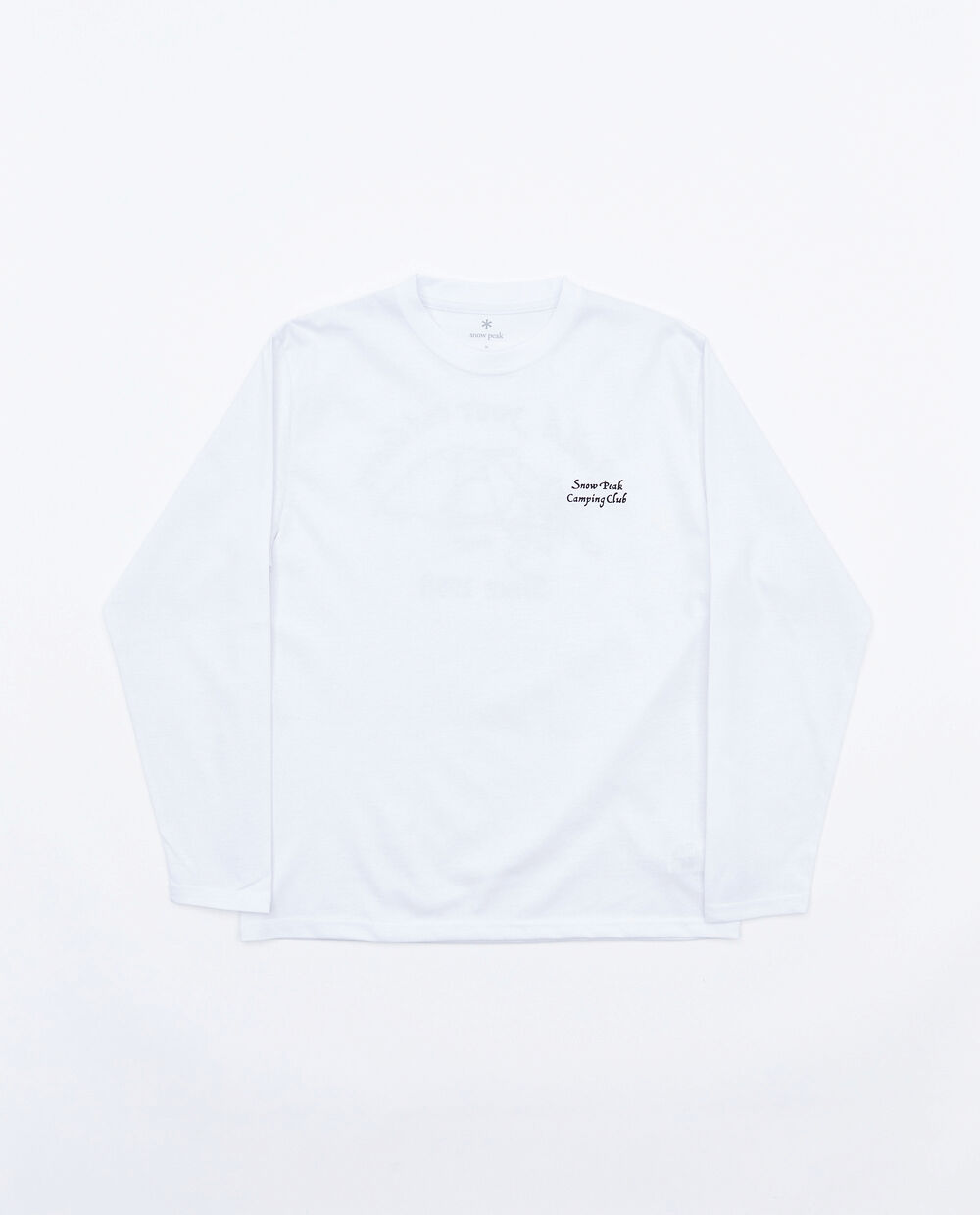 SNOW PEAK SNOW PEAK CAMPING CLUB LONG SLEEVE T-SHIRT