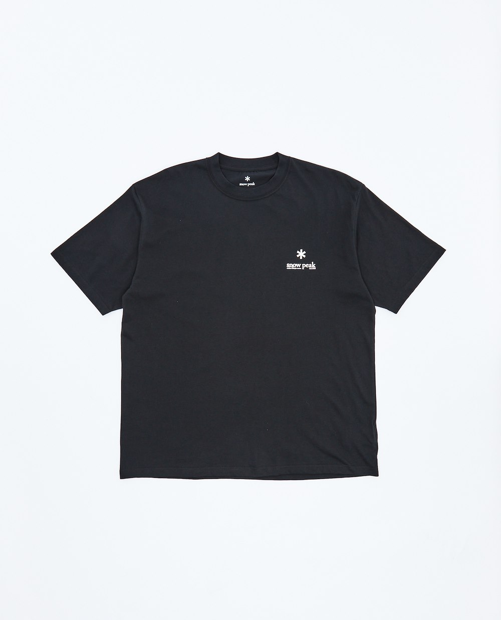 SNOW PEAK SOFT COTTON RELAXED LOGO T-SHIRT