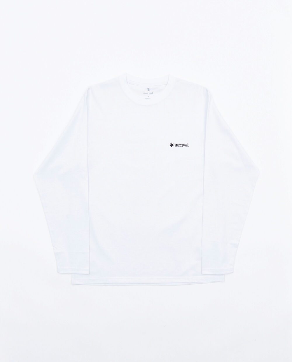 SNOW PEAK SP ONEPOINT LOGO L/S T-SHIRT