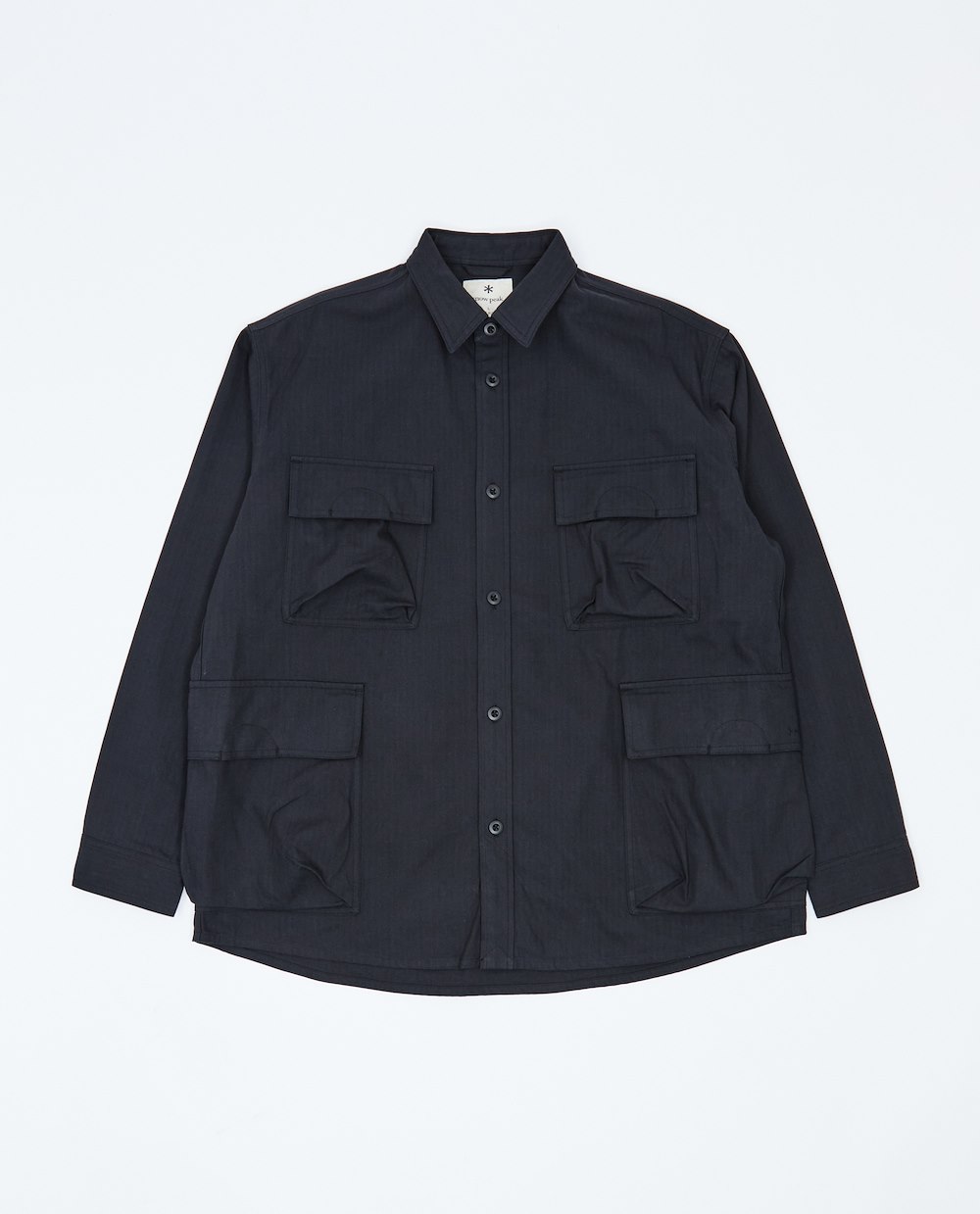 SNOW PEAK TAKIBI HERRINGBONE SHIRT JACKET