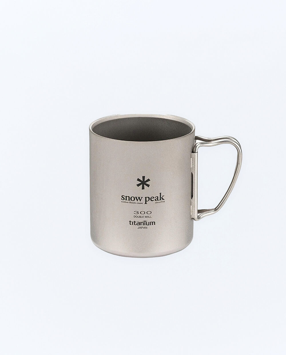 SNOW PEAK TI-DOUBLE 300 MUG