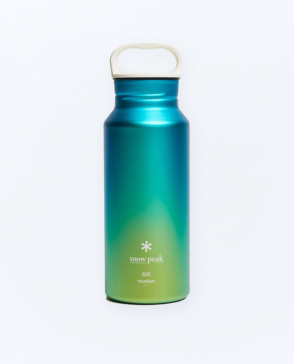 SNOW PEAK TITANIUM AURORA BOTTLE 800