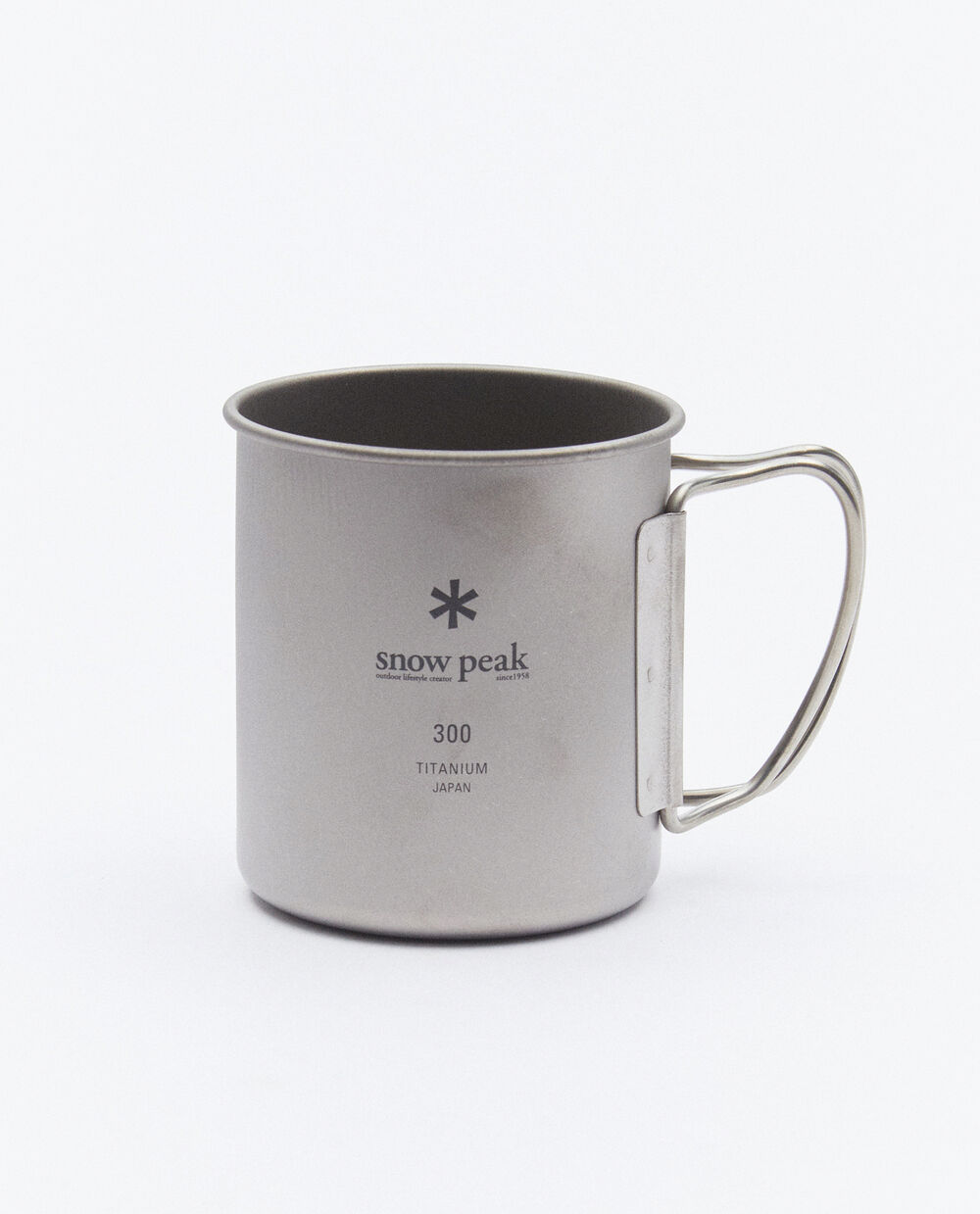 SNOW PEAK TITANIUM SINGLE CUP 300