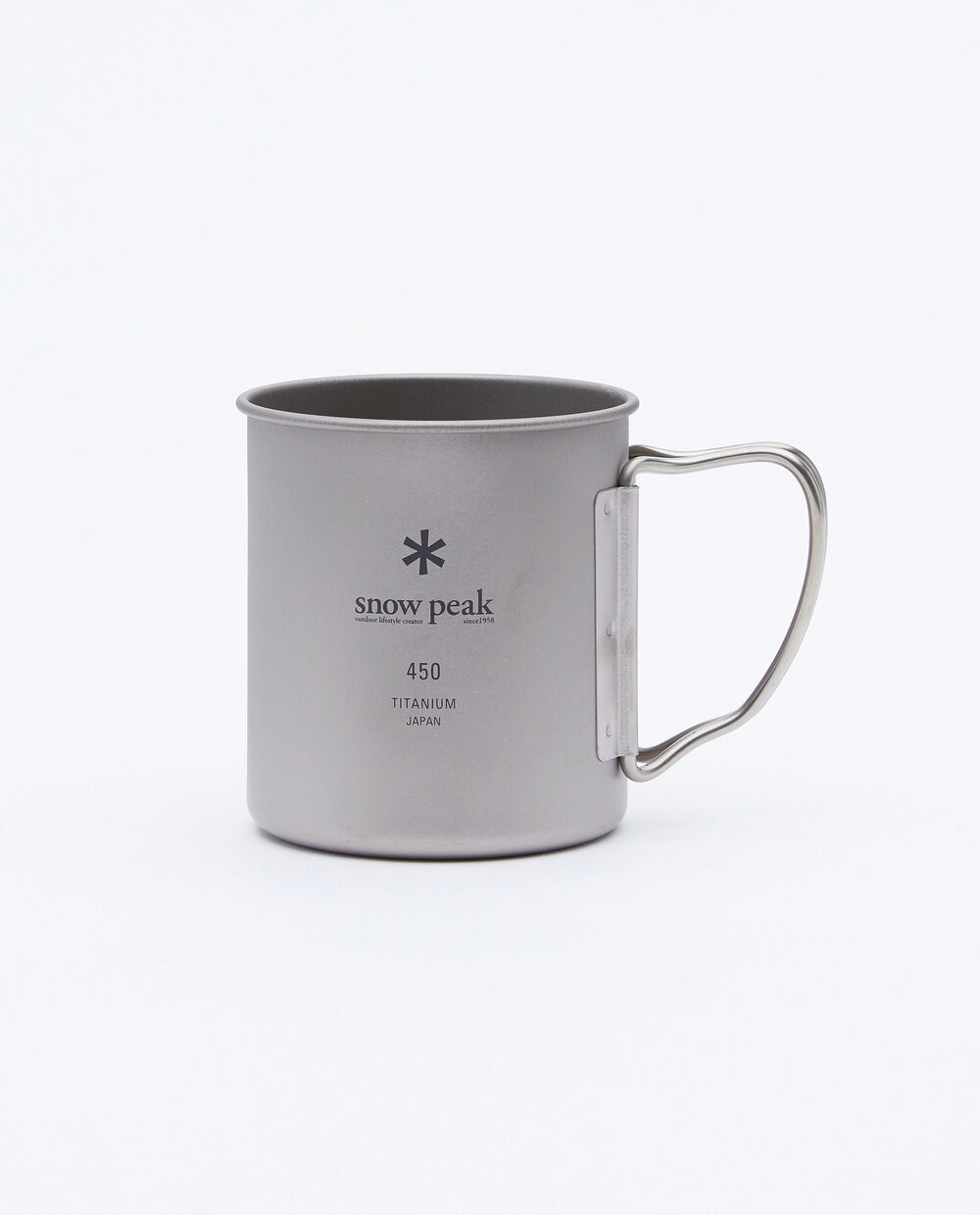 SNOW PEAK TITANIUM SINGLE CUP 450