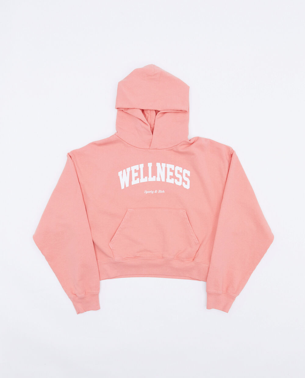 SPORTY & RICH WELLNESS IVY CROPPED HOODIE