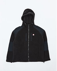 66 NORTH TINDUR SHEARLING ZIPPED HOODIE