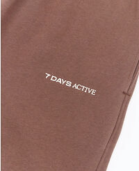 7 DAYS ACTIVE ORGANIC FITTED SWEAT PANTS