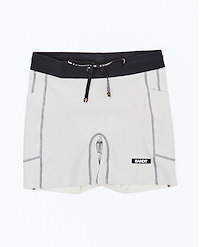 BANDIT RUNNING WOMEN'S 5” STRIPED CADENCE COMPRESSION SHORTS