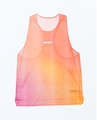 BANDIT RUNNING MEN'S OPEN MESH GRADIENT  RACE SINGLET