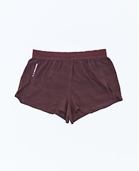 BANDIT RUNNING WOMEN’S SPLIT SHORTS WITH 2 TONE MESH WAISTBAND (PRINTED)