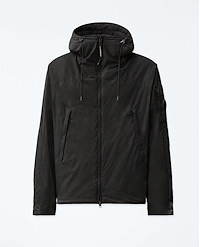 C.P. COMPANY PRO-TEK PRIMALOFT® SILVER HOODED LENS JACKET