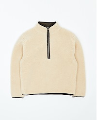 DISTRICT VISION HEAVYWEIGHT HALF-ZIP PILE FLEECE 