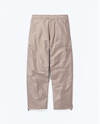 GOLDWIN 0 COTTON SILK BLEND HELICOID WIDE PANTS