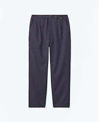 GOLDWIN ONE TUCK TAPERED STRETCH PANTS