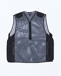 GOLDWIN TONALITH MESH HALF ZIP VEST