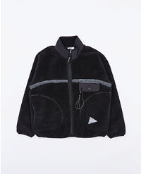 GRAMICCI X AND WANDER JQ TAPE FLEECE JACKET x and Wander