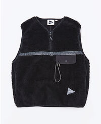 GRAMICCI X AND WANDER JQ TAPE FLEECE VEST x and Wander