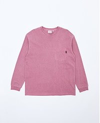 GRAMICCI L/S POCKET TEE PIGMENT DYED