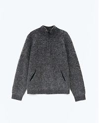 HIKING PATROL ESSENCE MOHAIR MIXED KNIT TOP