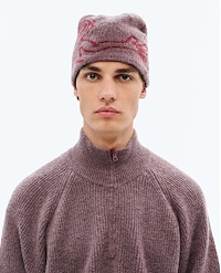 HIKING PATROL MOSCOT MOHAIR MIXED KNIT BEANIE