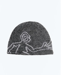 HIKING PATROL MOSCOT MOHAIR MIXED KNIT BEANIE