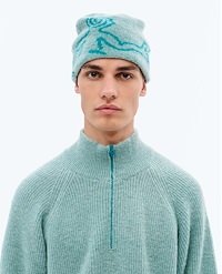 HIKING PATROL MOSCOT MOHAIR MIXED KNIT BEANIE