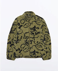 HIKING PATROL PRINT FLEECE JACKET