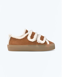 INUIKII W SHEARLING LOW VELCRO