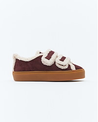 INUIKII W SHEARLING LOW VELCRO