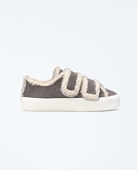 INUIKII W SHEARLING LOW VELCRO