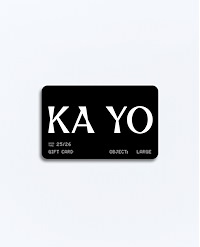 KA YO KA YO GIFTCARD L