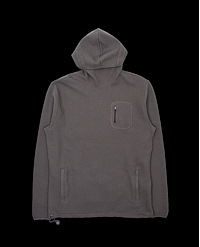 KA_YO_Prototype WAFFLE HOODED SWEATER