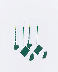 LACOSTE COMPRESSION ZONES LONG SOCKS