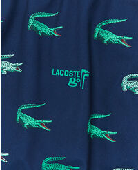 LACOSTE WOMEN'S GOLF PRINT SKIRT WITH BUILT-IN SHORTS
