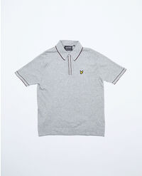 LYLE & SCOTT KNITTED BRANDED POLO