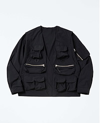 MEANSWHILE WEATHERING NYLON REVERSIBLE 4WAY JKT