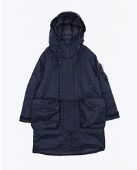 NANGA AURORA TEX DOWN FIELD HALF COAT